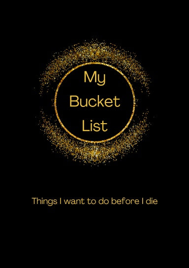 My Bucket List Journal